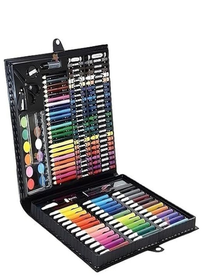 BIRZAR Dual Tip Colorful Art Markers Sketch Pens Colors With Carrying Case For Painting Sketching Calligraphy Drawing -Twin Head Permanent Colouring Marker Pens For Kids Adult (150 Pc Art Marker Pen) - Image 1
